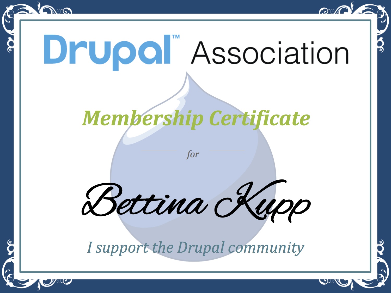 Drupal Association Member 2009